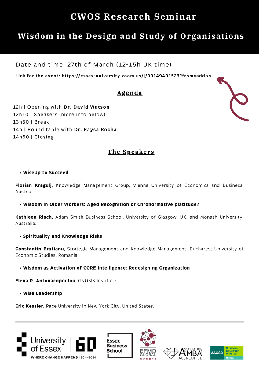 Agenda and Event description